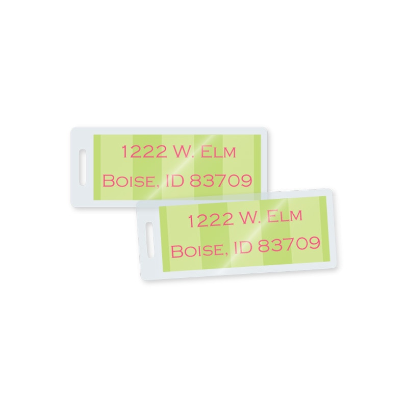 TruLam 10 Mil Laminating Pouches With Short Side Slot, Address Label Size, 1-3/8" x 3-3/8", 50/Bx