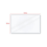 TruLam 10 Mil Laminating Pouches, File/Index Card Size, 3-1/2" x 5-1/2", 100/Bx
