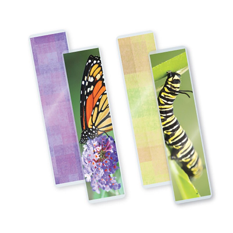 TruLam 10 Mil Laminating Pouches, Micro Bookmark Size, 1-3/8" x 5-1/2", 100/Bx