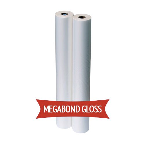 TruLam 3 Mil Megabond Roll Laminating Film, 25 in. x 250 ft. x 3 in. Core
