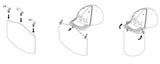 Cap Guard - Face Shield Kit for Hats