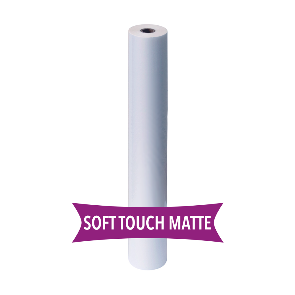 TruLam 3 Mil PRO Roll Laminating Film, Soft Touch Matte, 38 in. x 250 ft. x 3 in. Core