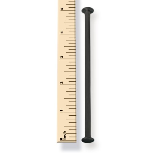 5 in. Black Aluminum Chicago Screws/Screw Posts (100 sets/bx)