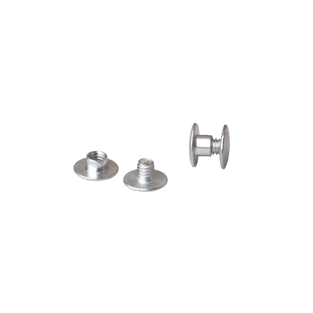 3/16 in. Aluminum Chicago Screws/Screw Posts (100 sets/bx)