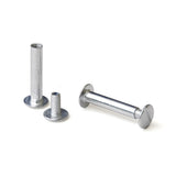 1" Aluminum Chicago Screws/Screw Posts (100 sets/bx)