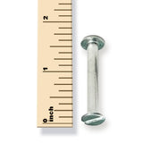 1-1/2" Aluminum Chicago Screws/Screw Posts (100 sets/bx)