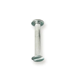 1-1/4" Aluminum Chicago Screws/Screw Posts (100 sets/bx)