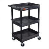 Luxor Tub Cart with Three Shelves