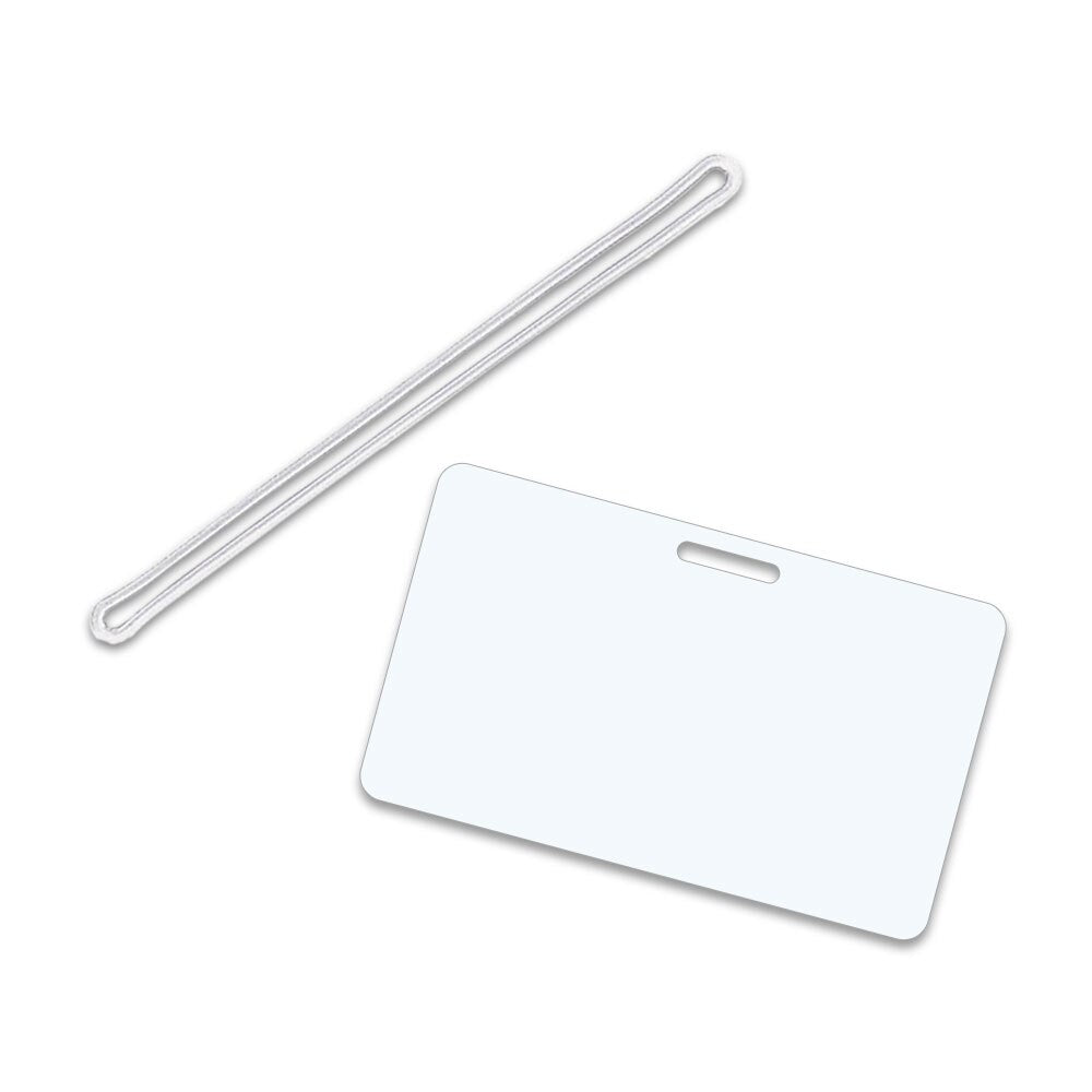 Badge Kit - Loops + 10 Mil Military Card Laminating Pouches (500 Sets)