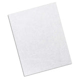 TruBind 12 Mil Leather Texture Paper Binding Covers - White (Qty 200)