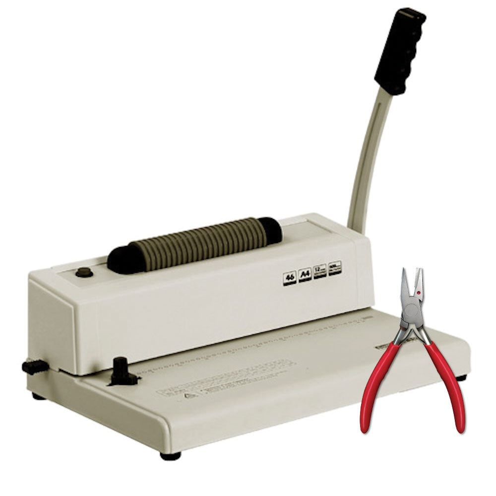 TruBind TB-S12 Coil Binding Machine with Electric Coil Inserter