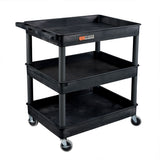 Luxor Large Tub Cart with Three Shelves