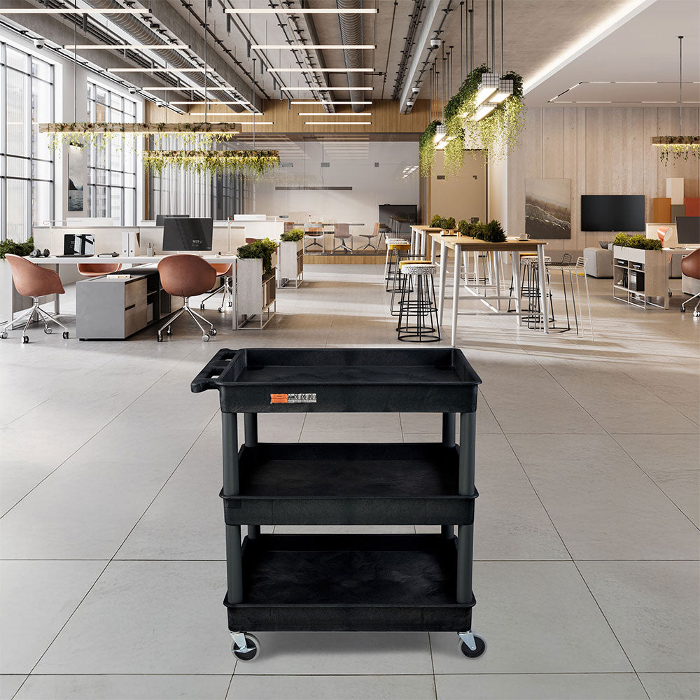 Luxor Large Tub Cart with Three Shelves