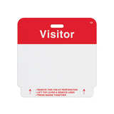 Manually-Issued ONEstep TIMEbadge Pre-Assembled Expiring Badge - Clip-On (Qty 500)